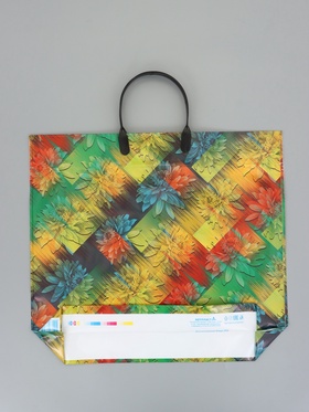 Пакет «Краски», полиэтиленовый с пластиковой ручкой, 40?36 + 4 см, 110 мкм (комплект 10 шт)