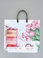 Пакет "Комплимент ассорти", полиэтиленовый с пластиковой ручкой, 38 х 34 + 3 см, 90 мкм - Фото 2