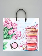 Пакет «Комплимент ассорти», полиэтиленовый с пластиковой ручкой, 38×34 + 3 см, 90 мкм - Фото 8