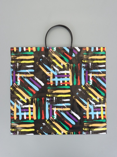 Пакет «Нейтрал ассорти», полиэтиленовый с пластиковой ручкой, 38×34 + 3 см, 90 мкм