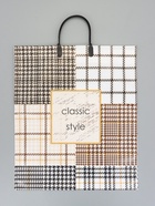 Пакет "Гленчек", полиэтиленовый с пластиковой ручкой, 38 х 45 + 3 см, 90 мкм - Фото 1