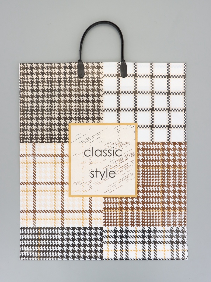 Пакет "Гленчек", полиэтиленовый с пластиковой ручкой, 38 х 45 + 3 см, 90 мкм - Фото 1