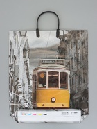 Пакет "Лиссабон", полиэтиленовый с пластиковой ручкой, 38 х 45 + 3 см, 90 мкм - Фото 2