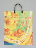 Пакет "Вдохновение", полиэтиленовый с пластиковой ручкой, 38 х 45 + 3 см, 90 мкм - Фото 1