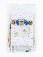 Шар воздушный 12" "Ramadan Kareem", синий 1 ст., набор 5 шт. 10951957