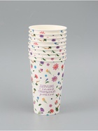 Стакан для цветов «Улыбка», 400 мл (комплект 10 шт) - фото 68175499