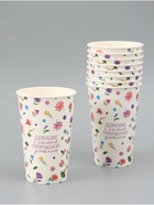 Стакан для цветов «Улыбка», 400 мл (комплект 10 шт) - фото 68175500