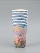 Стакан для цветов «Цветы», 400 мл (комплект 10 шт) - фото 68175504