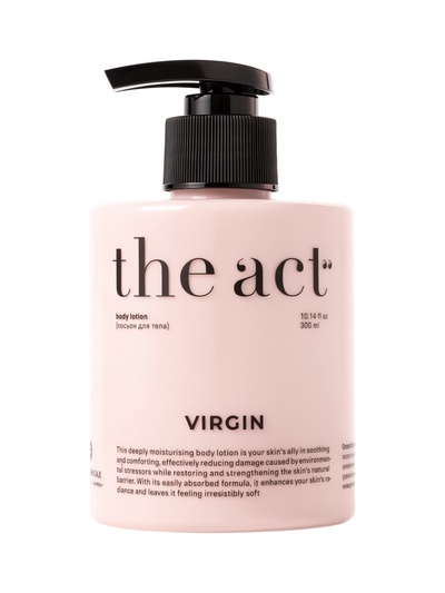 Подарочный набор для тела, молочко и масло для массажа Virgin The Act