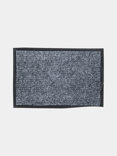 УЦЕНКА Коврик влаговпитывающий ребристый 40×60 см «Стандарт» цвет серый