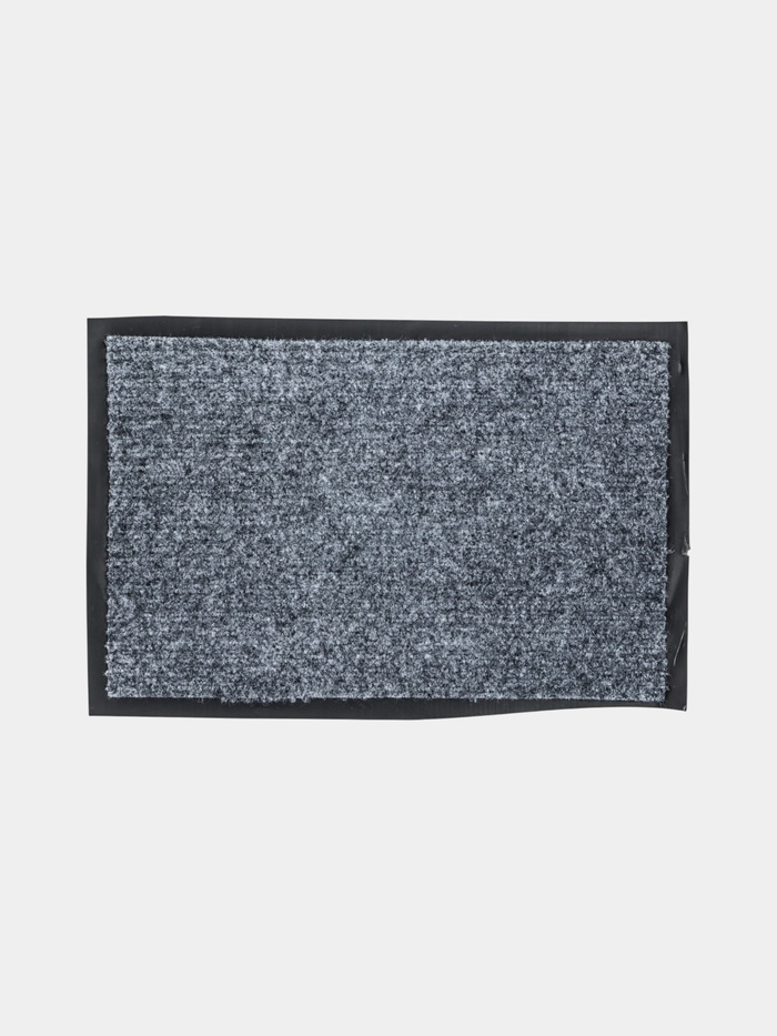 УЦЕНКА Коврик влаговпитывающий ребристый 40×60 см «Стандарт» цвет серый - Фото 1