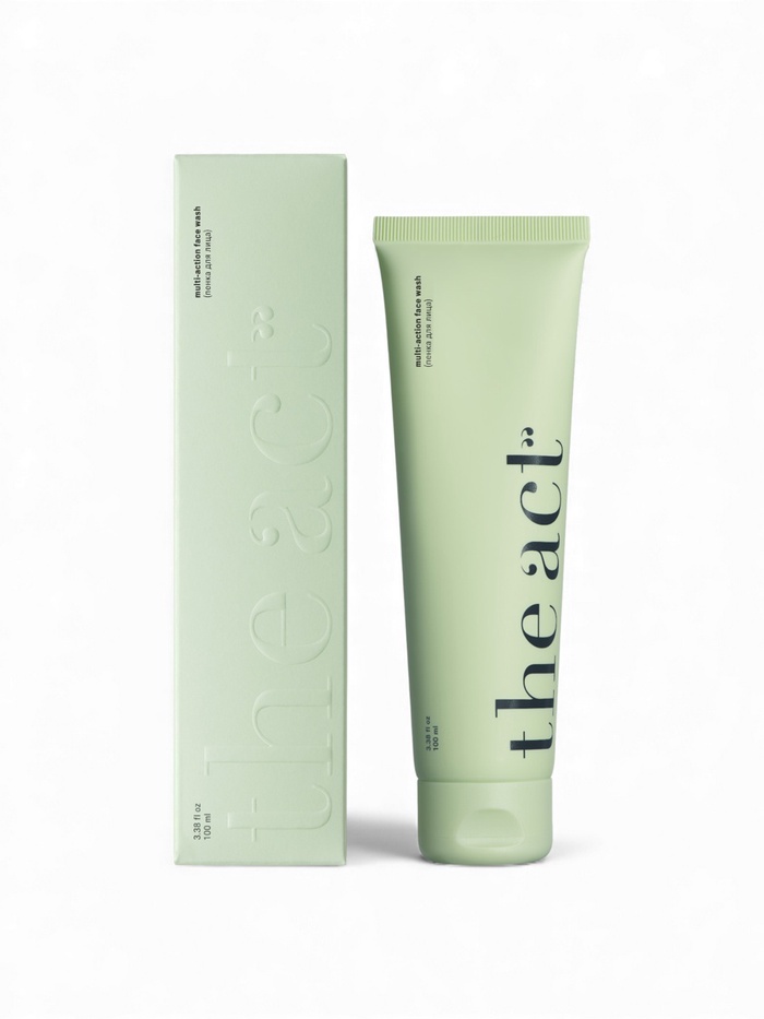 Крем-пенка для умывания с вытяжкой сосны The Act универсальная, 100 мл
