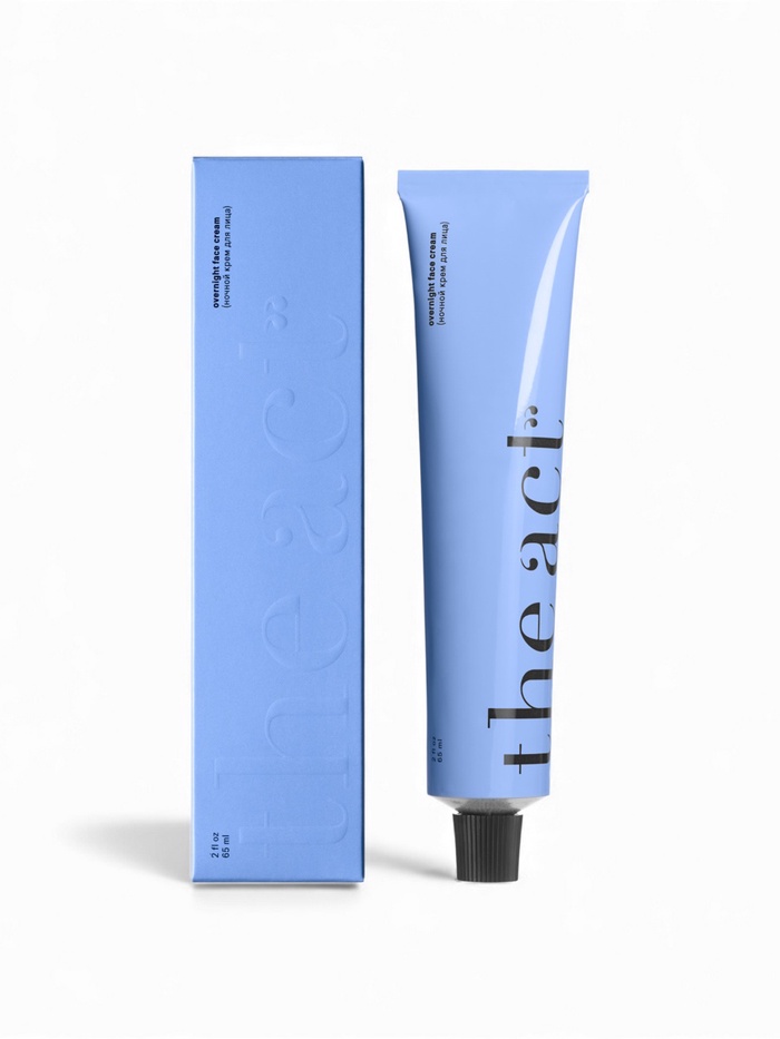 Крем-суперфуд для лица ночной The Act с пребиотиками и маслом моркови, 65 мл - Фото 1