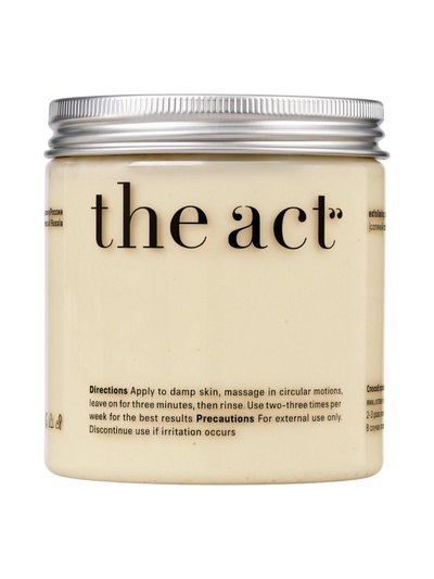 Скраб-бальзам для тела соляной The Act кокос, 300 мл