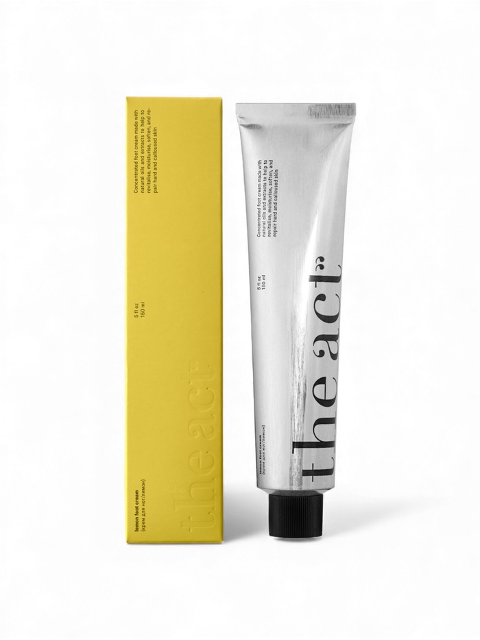 Крем для ног с мочевиной The Act лимон, смягчающий, 150 мл - Фото 1