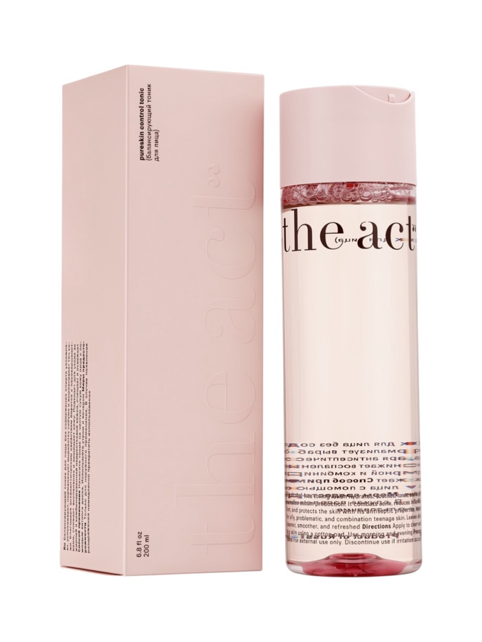 Тоник для лица балансирующий, 200 мл, The Act - Фото 1