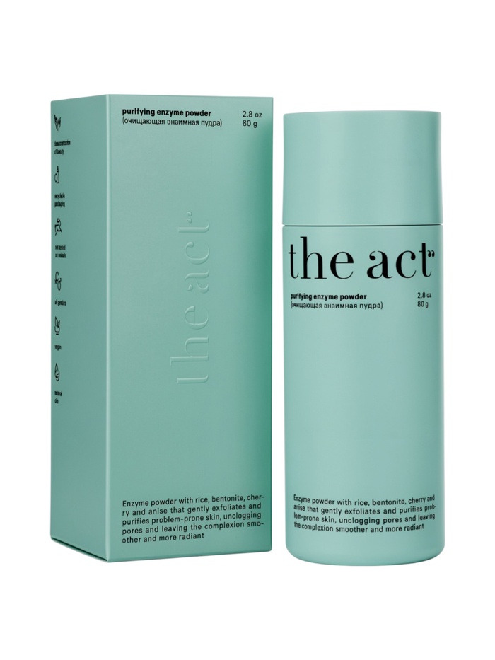 Энзимная пудра The Act очищающая, 80 г - Фото 1
