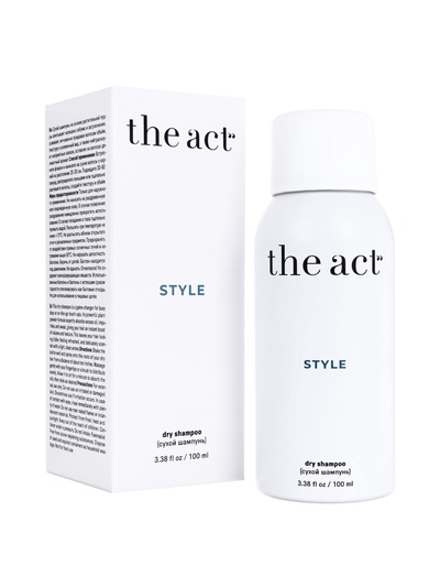 Сухой шампунь для волос The Act, 100 мл