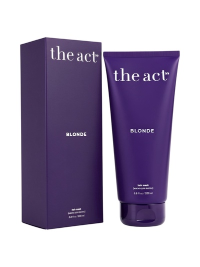 Маска для волос холодного блонда The Act оттеночная, 200 мл