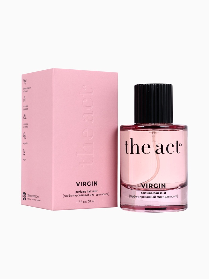 Дымка для волос The Act Virgin, 50 мл - Фото 1