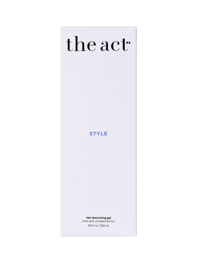 Гель для укладки волос средней фиксации, 200 мл, The Act