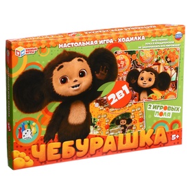 {{photo.Alt || photo.Description || 'УЦЕНКА Настольная игра-ходилка "Чебурашка" 2в1. 330х217х27мм.'}}