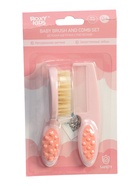 УЦЕНКА Детская щеточка с расческой, цвет розовый 10982707