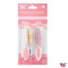 УЦЕНКА Детская щеточка с расческой, цвет розовый 10982707