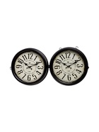 УЦЕНКА Часы настенные двусторонние «Вокзальные», на подвесе, 55×50 см 10982714