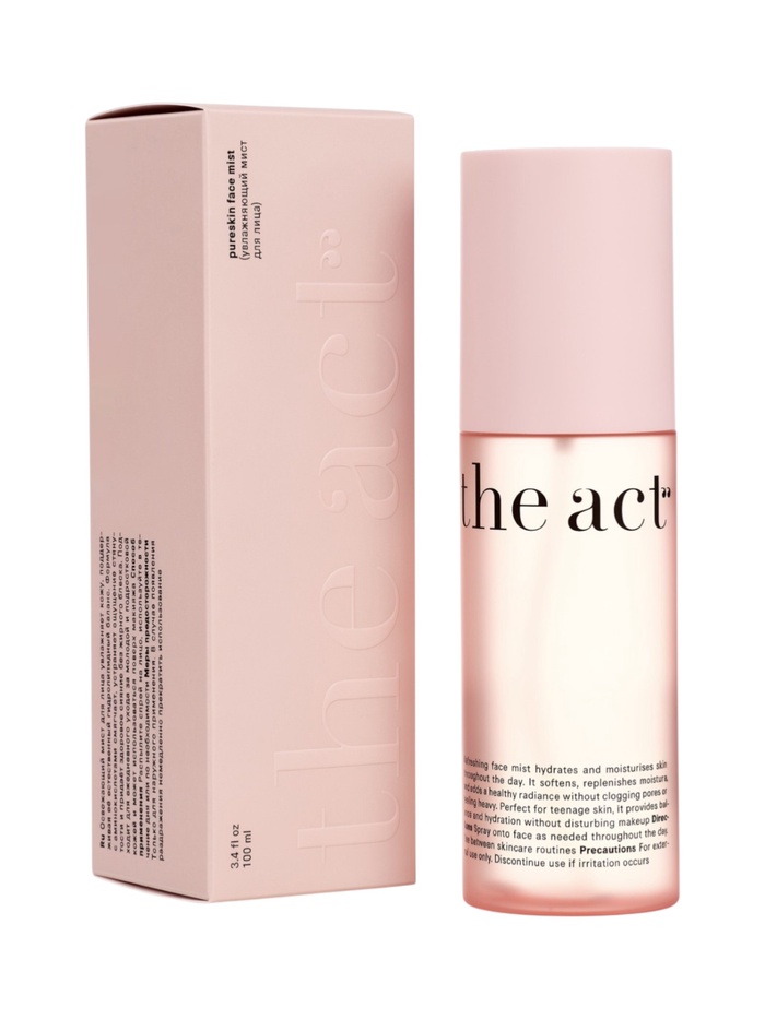 Мист для лица увлажняющий, 100 мл, The Act - Фото 1