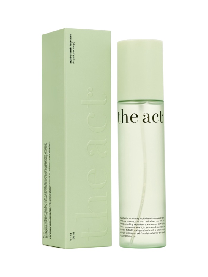 Спрей для лица The Act, зеленый, 150 мл - Фото 1