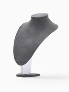 УЦЕНКА Бюст для украшений, 20×8×29 см, h=29 см, флок, серая, графит - Фото 4