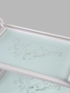 УЦЕНКА Столик косметолога 52×32×80, на колесах, 3 полки, цвет белый - Фото 3
