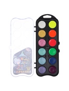 Акварель «Луч: Фантазия», 12 цветов, неон + перламутровый, без кисти - Фото 2