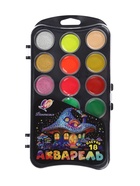 Акварель 18цв пластик Луч "Фантазия" классич.+ неон + перламутр, без кисти - фото 120406387