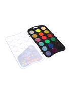 Акварель «Луч: Фантазия», 18 цветов, классический + неон + перламутровый, без кисти - фото 120955017