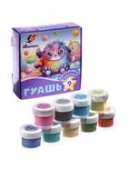 Гуашь 9цв*15мл Луч  "Фантазия", пастельная - фото 65568522
