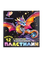 Пластилин мягкий (восковой), 12 цветов, 230 г - Фото 4