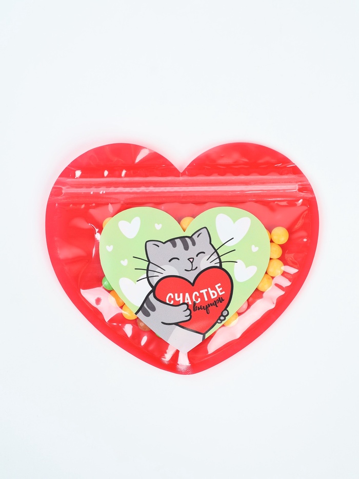 Конфеты драже шоколадное в дой-паке «Счастье», 25 г - Фото 1