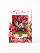 Подарочный набор: блокнот, ручка, бурлящий шар 40 г 2 шт. «С 8 Марта» - фото 809451853