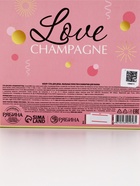 Чистое Счастье Женский набор Розовое шампанское, мыльные цветы и бурлящие шары 10898711