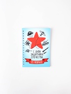 Подарочный набор: Блокнот А6, 40 л., магнитные закладки, ручка «С днем защитника отечества» - Фото 3