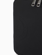 Сумка мужская, на молнии, наружный карман, длинный ремень, 20×6×24 см, чёрная - Фото 12