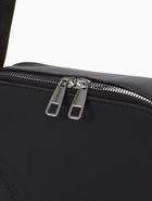 Сумка мужская, на молнии, наружный карман, длинный ремень, 20×6×24 см, чёрная - Фото 13