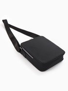 Сумка мужская, на молнии, наружный карман, длинный ремень, 20×6×24 см, чёрная - Фото 7