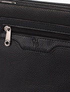 Сумка мужская, 20*6*23, отд на молнии, 2 н/карман, длин ремень, черный - Фото 2