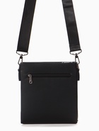 Сумка мужская, 20*6*23, отд на молнии, 2 н/карман, длин ремень, черный - Фото 5