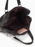 Сумка деловая, мужская, на молнии, длинный ремень, 38×8×29 см, чёрная - Фото 13