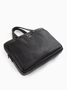 Сумка деловая, мужская, на молнии, длинный ремень, 38×8×29 см, чёрная - Фото 10