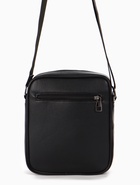 Сумка мужская, 21*7*25 см, отд на молнии, 2 н/карман, длин рег.ремень, черный - Фото 5